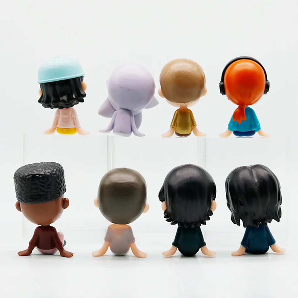 نسخة Q الجديدة أشياء غريبة ساخنة شخصيات نباتات آكل اللحوم ستيف عمل سطح المكتب الديكور نموذج الحلي هدية عيد ميلاد