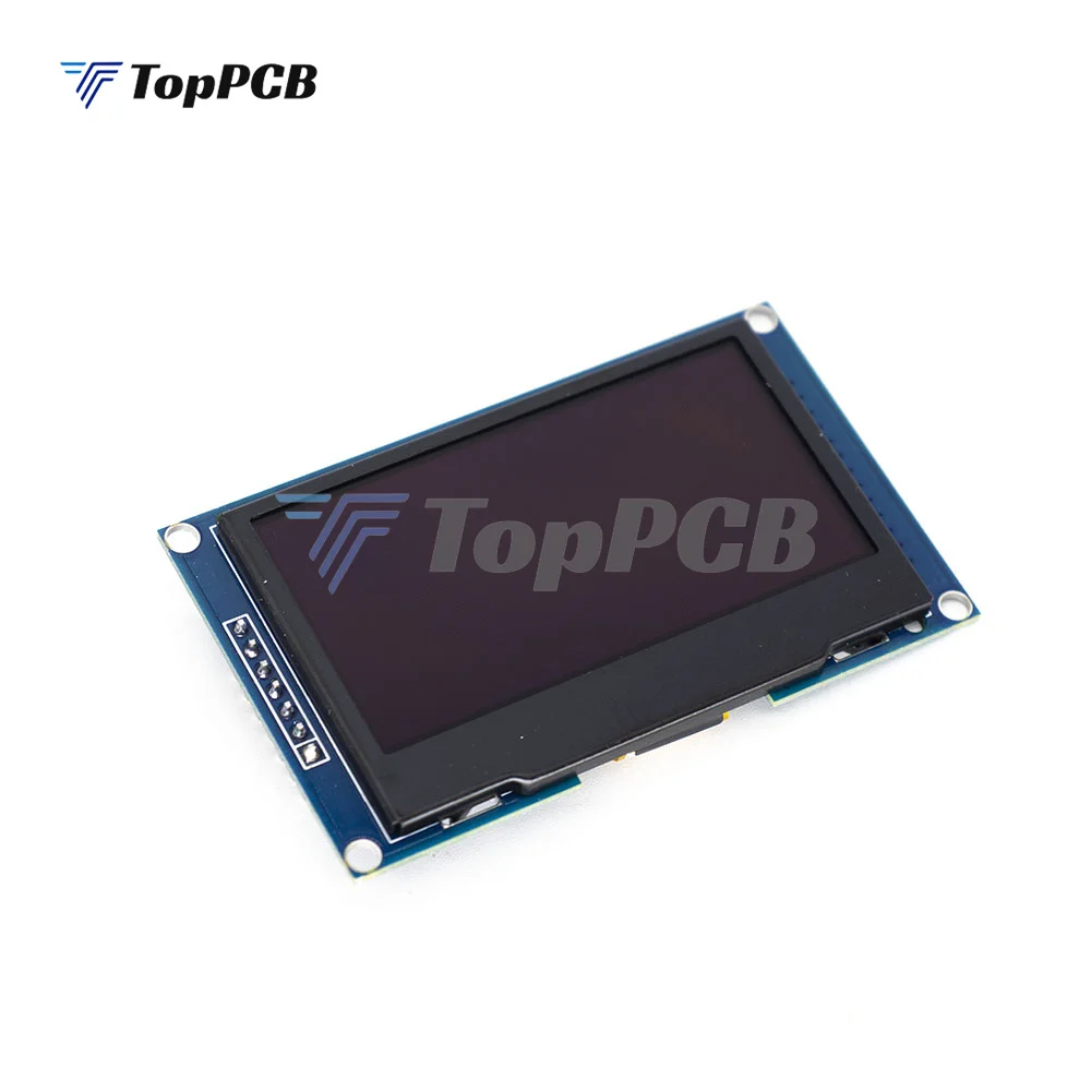 2.42 Inch White OLED LCD Display Screen Module 128*64 SPI IIC Serial Control SSD1309 Driver Board 3.3-5V 7 Pin