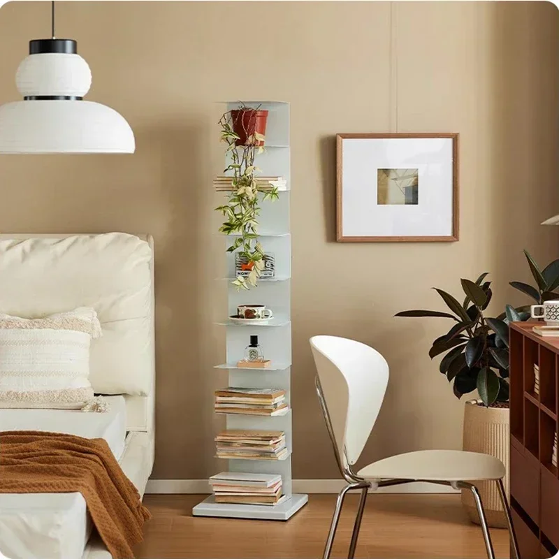 Coffee Bookshelf Bedroom Display Art Adult Cube Long Modern Book Shoe Organizer Book Estanterias Salon Furniture