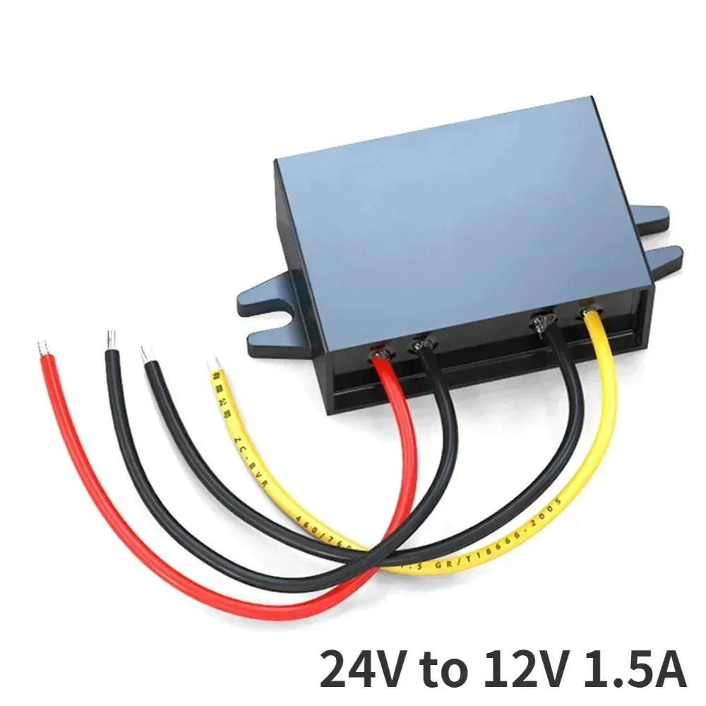 24V to 12V 1A-10A Step Down Converter Adaptive DC to DC Buck Converter Transformer Module Regulator Car Power Supply Module