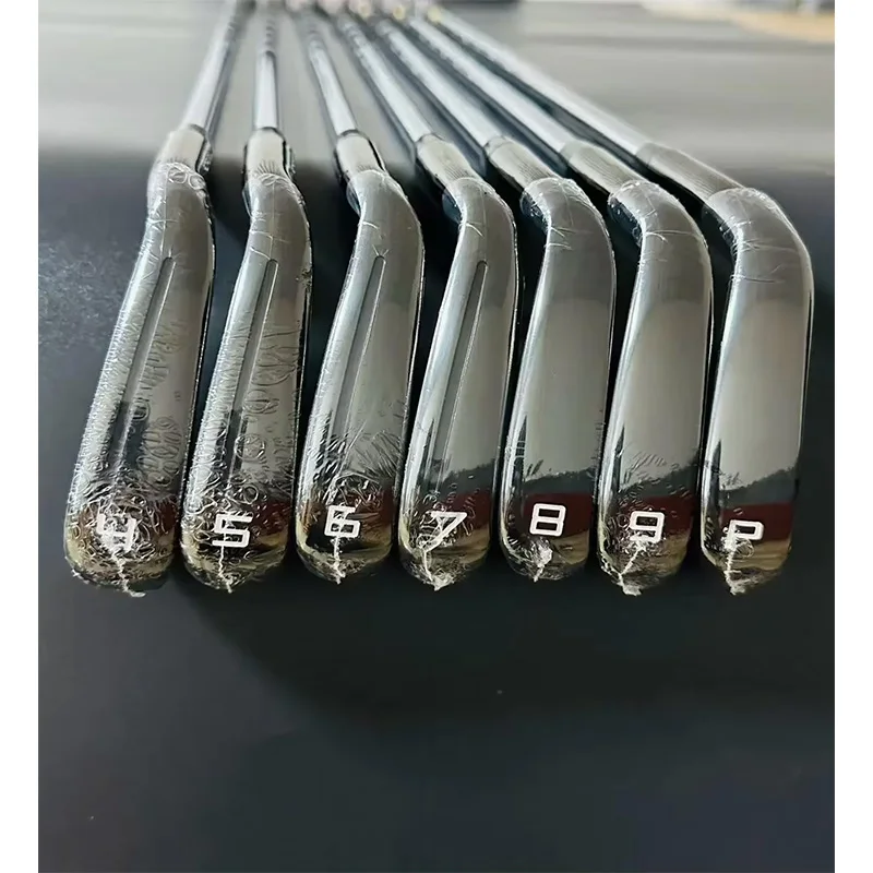 

Новые клюшки для гольфа 2026 Golf Iron Black, набор 4-9P, стальной/графитовый шафт, R/S Flex, 7 шт.