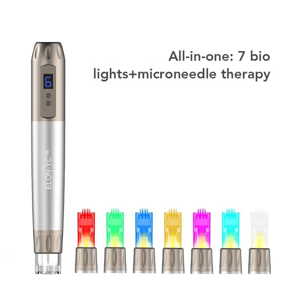 Professional Microneedling Wireless DermaPen H6 Authentic Dermapen Kit With 5pcs Needles Cartridges For Face Skin