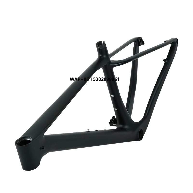 New Custom Carbon Fiber Mountain Off-Road High-Strength Bicycle Frame Color Changeable Factory Inspection China S/M/L Sizes