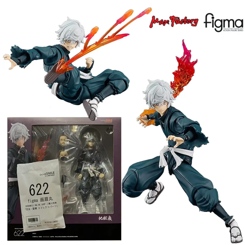 Max Factory Figma 622 Gabimaru Hell's Paradise 15Cm Anime Original Action Figure Model Kit Assemble Toy Birthday Gift Collection