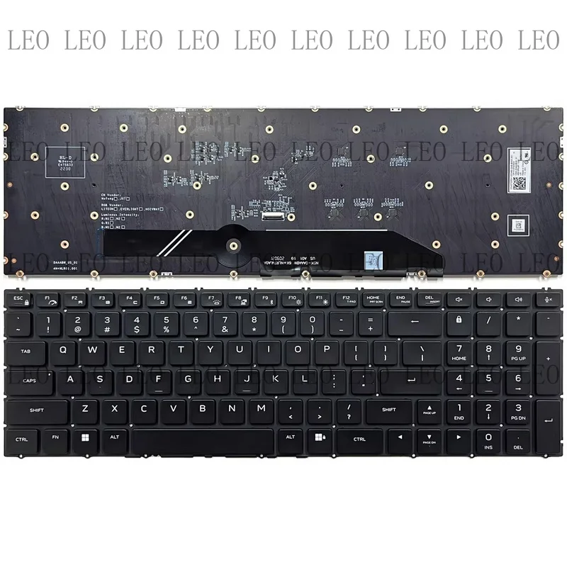 MY 0TD3DK New For Dell Alienware M18 R1 R2 Gaming P51E US RGB Backlit Keyboard