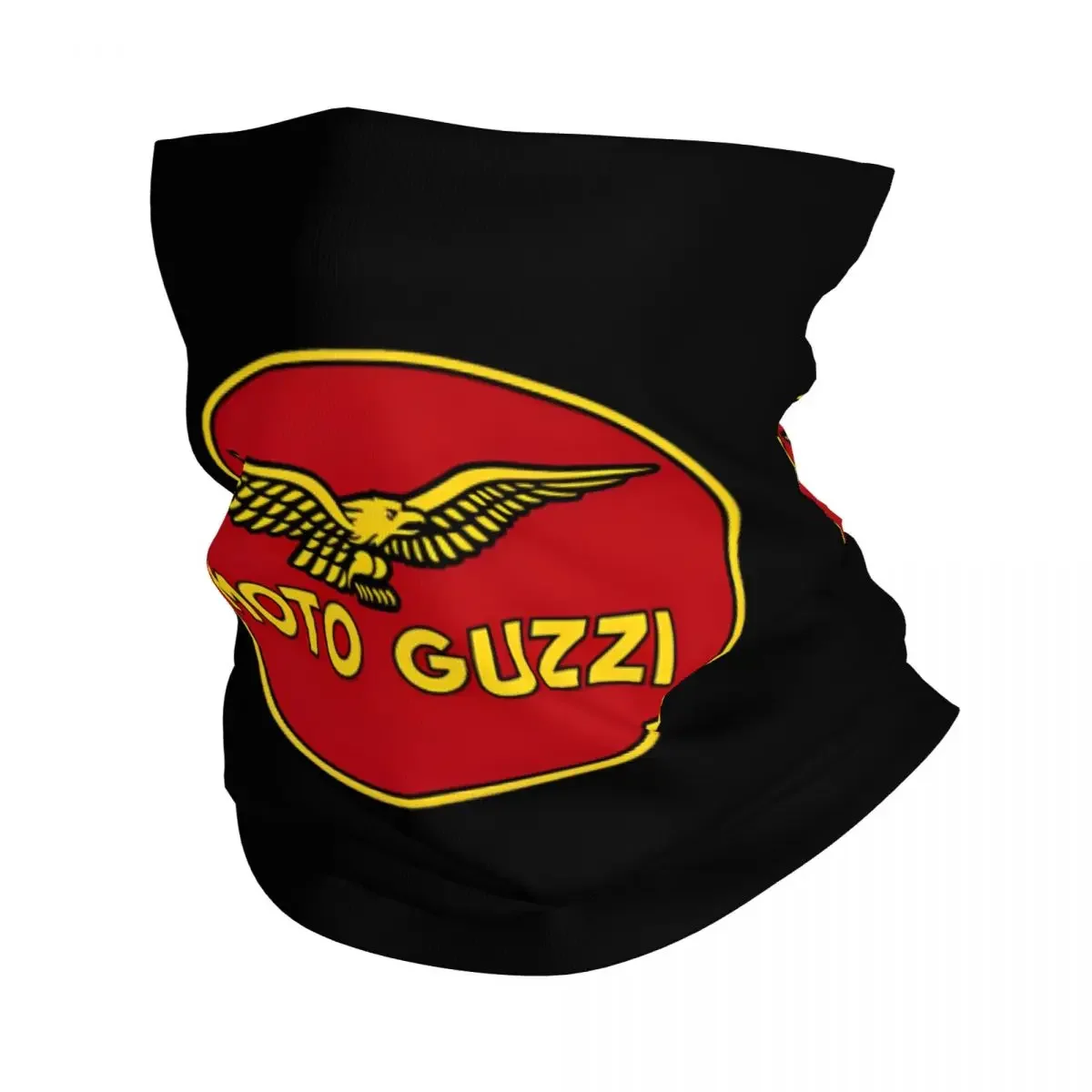 Moto Guzzi Motorcycle Bandana Neck Cover Printed Racing Face Scarf Warm Headband Cycling Unisex Adult Washable