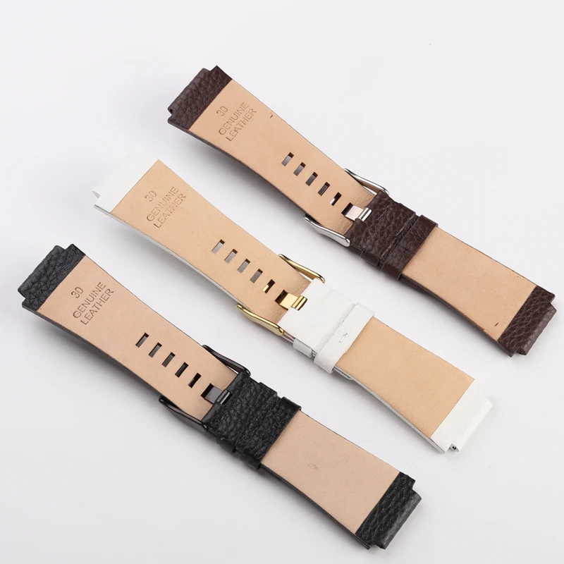For Diesel watchband DZ1089 DZ1123 DZ1132 Substitute Convex mouth watch strap 28X18mm 28X20mm 28X22mm 30X18mm 30*22mm 30X20mm