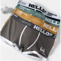 5Pcs Sexy Underpants Comfortable Breathable Men Underwear Men's Boxers  Fashion Boys' Panties Underwear Boxershorts Men