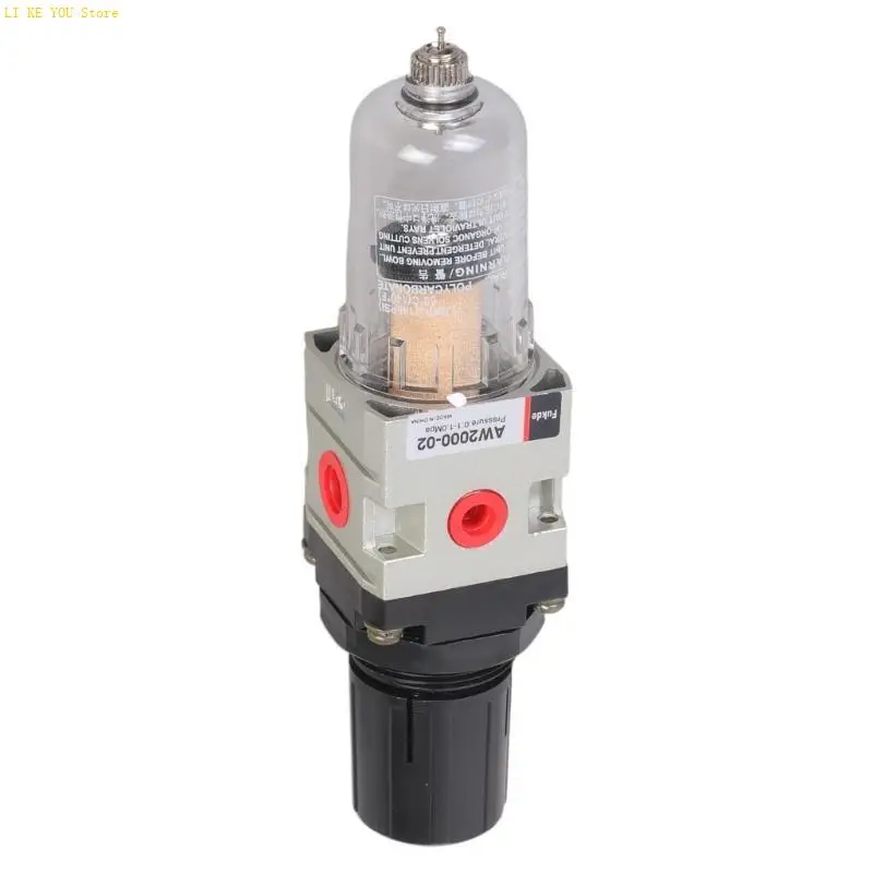 W3JE Integrated Design Air Filter Regulator Aluminum for Easy Installation & Use