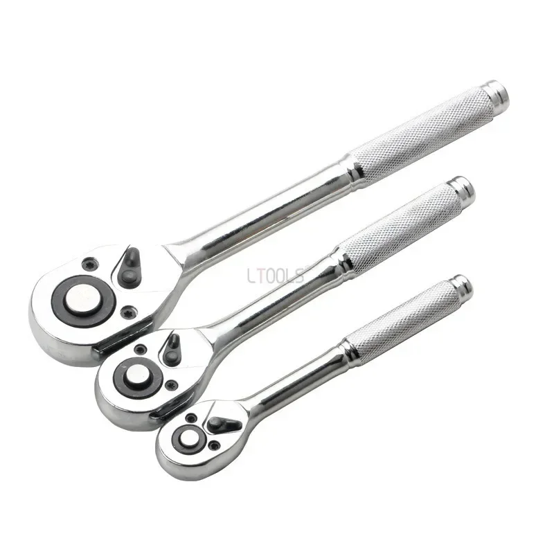 Reversible High Torque Ratchet Wrench Release Adjustable Multifunctional Wrench Socket for Automotive Maintenance Manual Tools
