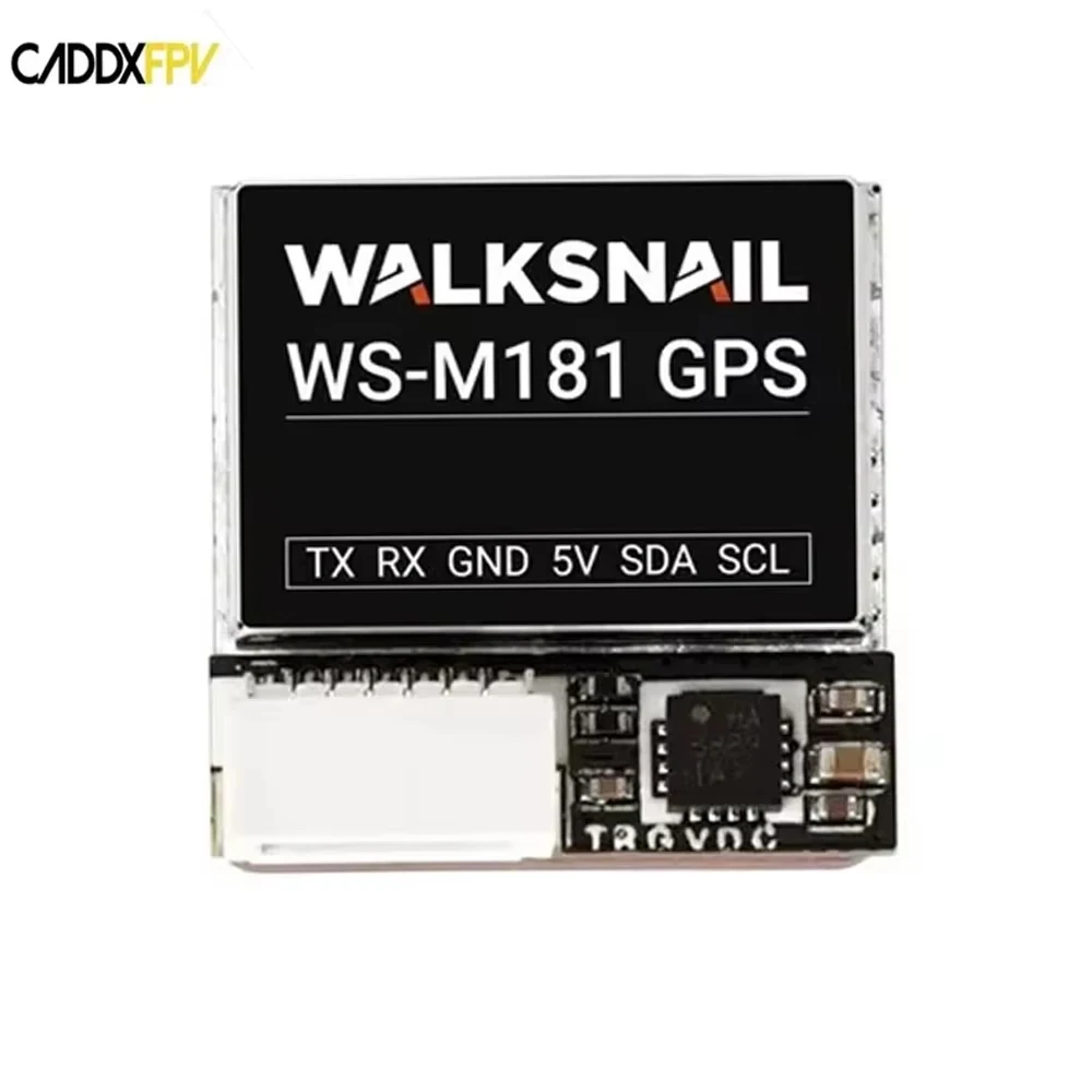 

CADDX Walksnail WS-M181 GPS M10 GNSS BUILT-IN QMC5883 Компас Керамическая антенна для RC FPV Самолет Дрон для фристайла дальнего действия