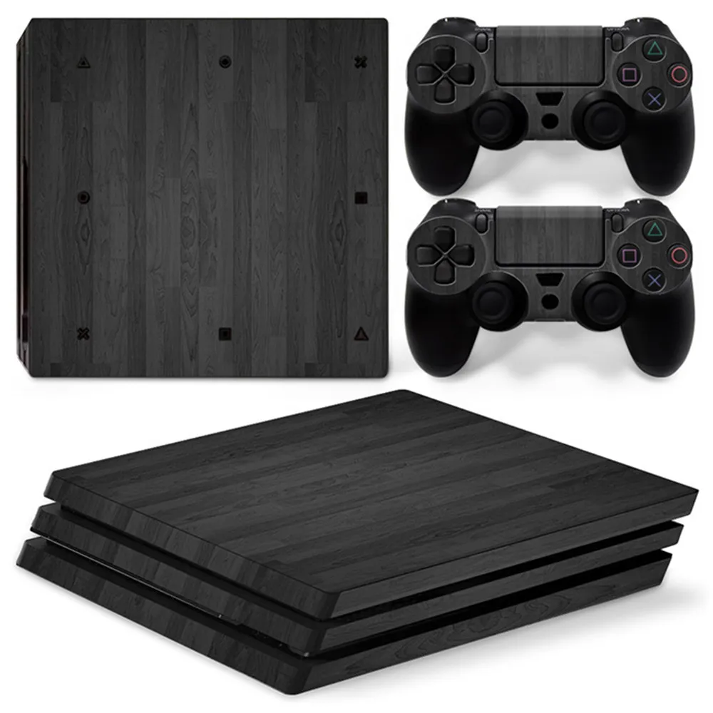 wood Vinyl Decal and Customized Design Skin Sticker for PS4 PRO