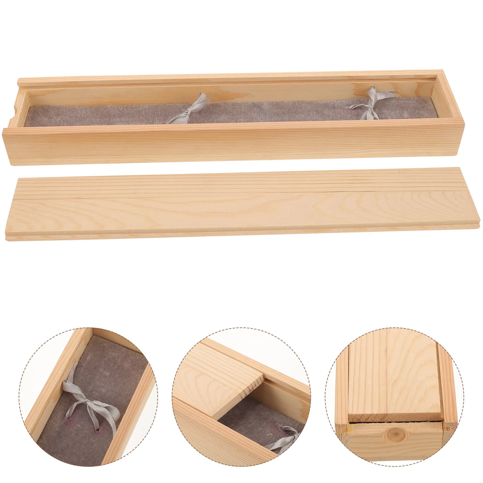

Brush Gift Box Paint Storage Case Writing Calligraphy Pen Holder Chinese Organizer
