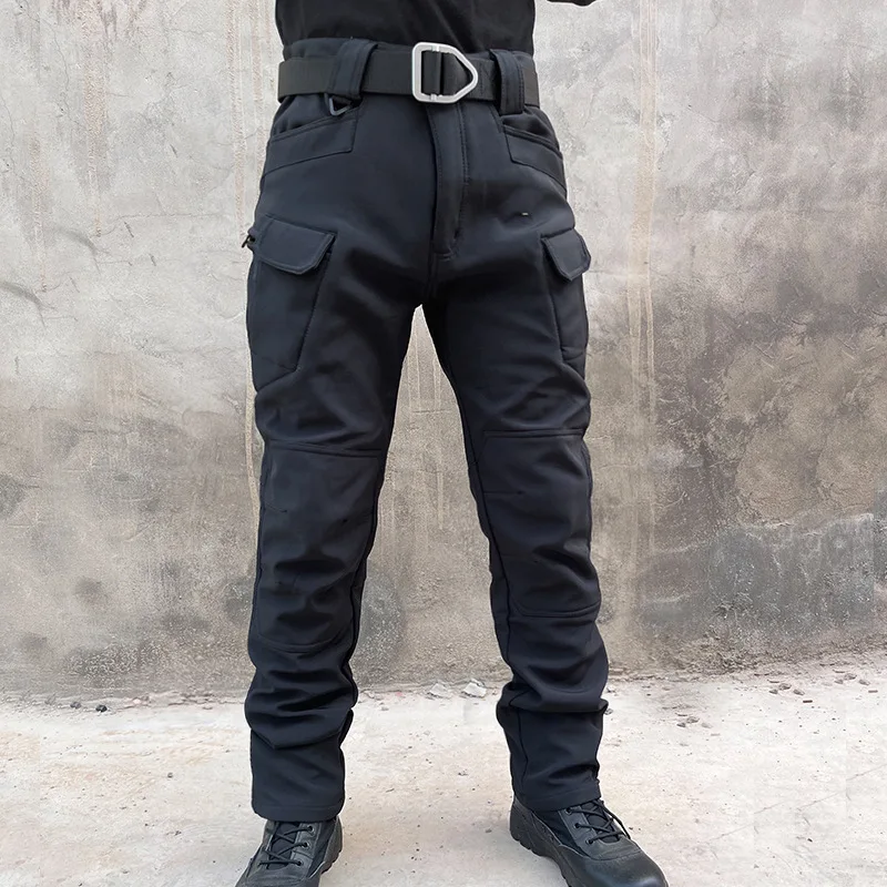 Men\'s tactical pants, casual work pants, durable forestry work pants, thick mountaineering pants, labor protection clothing