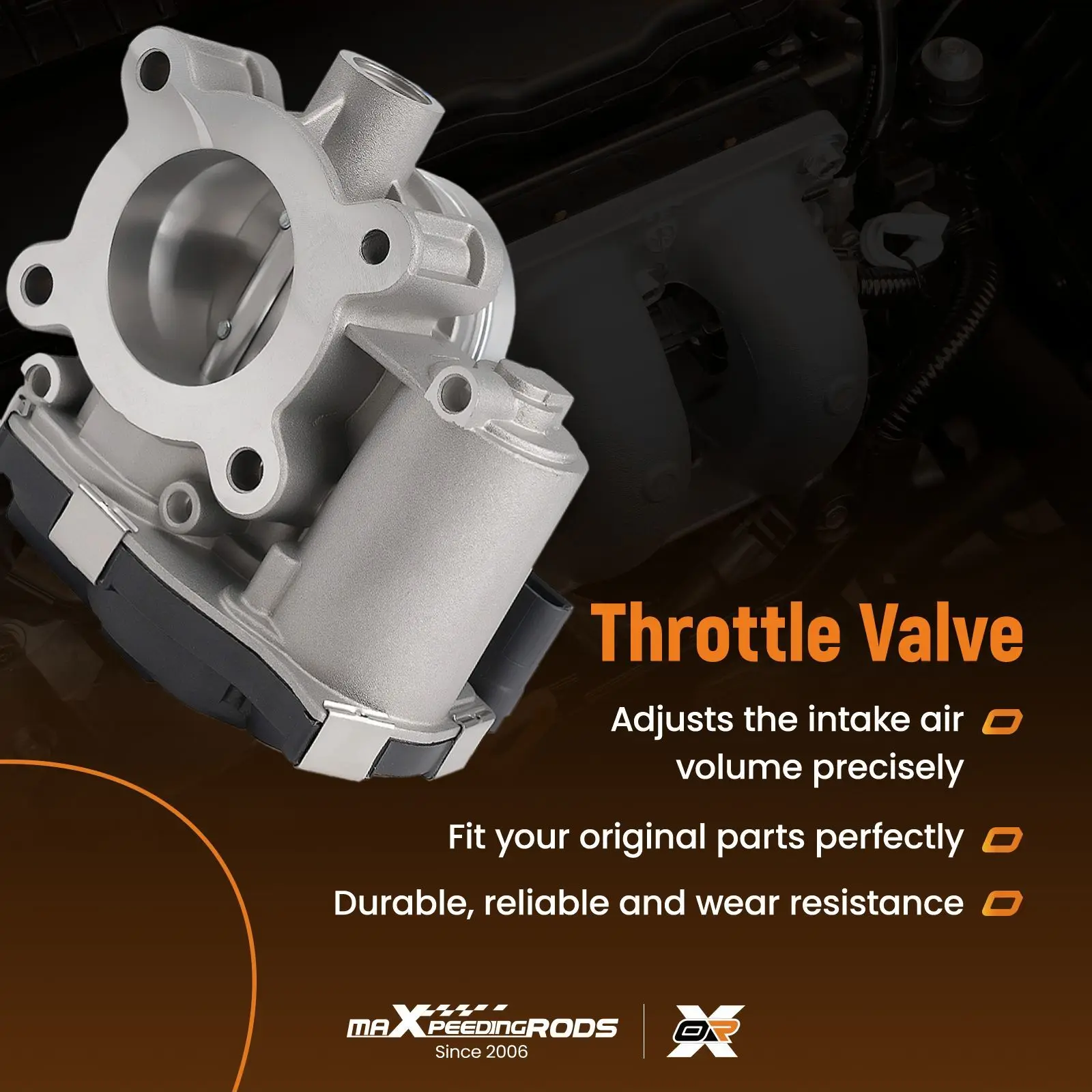 

Throttle Body Assembly for Chevrolet Spark 1.4L 2016 2017 2018 2019 2021 2022