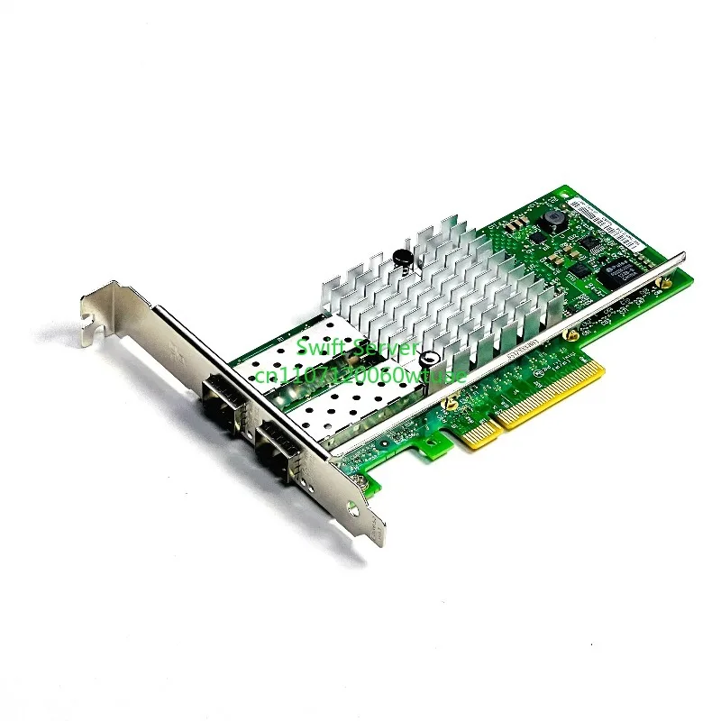 

X520-DA2 использует чип 82599ES, сетевая карта с двумя портами SFP+ 10 Гбит/с, поддерживает Windows Server/Linux/VMware.