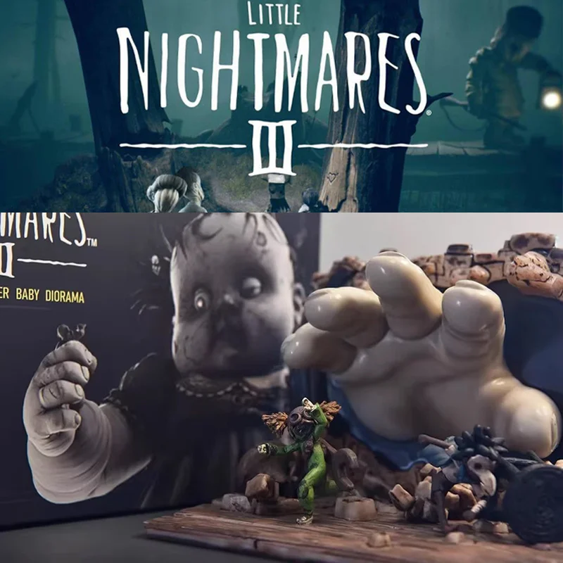 

In Stock Little Nightmares III Escaping Monster Baby Diorama Gk Model Toy Anime Game Merchandise Desktop Ornaments Collectibles