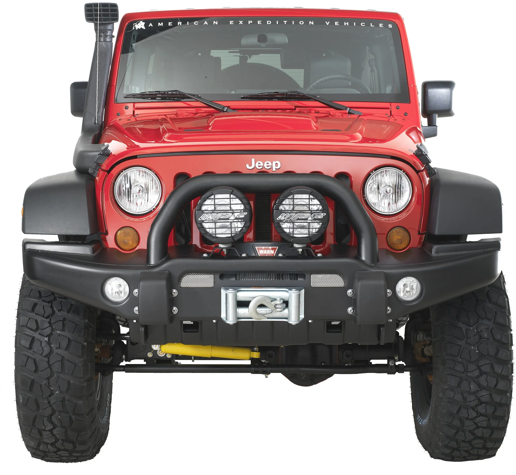 Front Bumper with Winch Cradle,Bullbar,Tow Rings For Jeep Wrangler JK 2007-2017