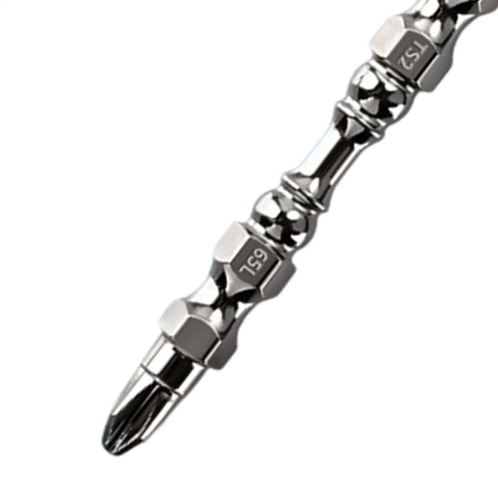 Screwdriver Bit Set Magnetic Heavy Duty Metal Hex Shank Anti-Slip Hand Tools 10-Piece Power Drill Screwdriver Bits For view 4