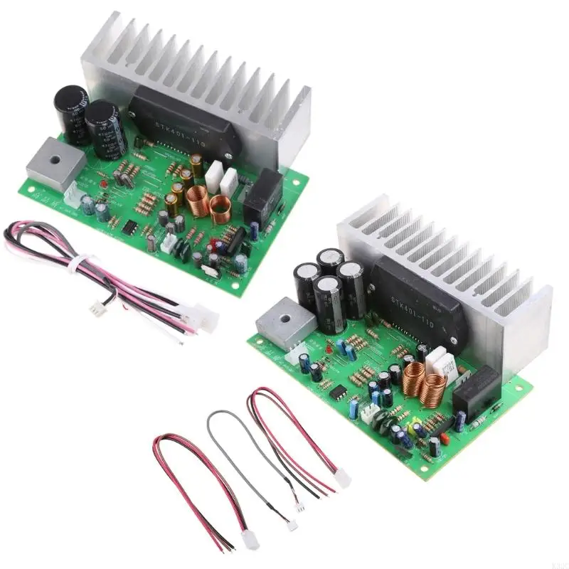 K32C Dual 24V-28V STK401 Thick Film Series Power Amplifier Board 140W+140W Stereo