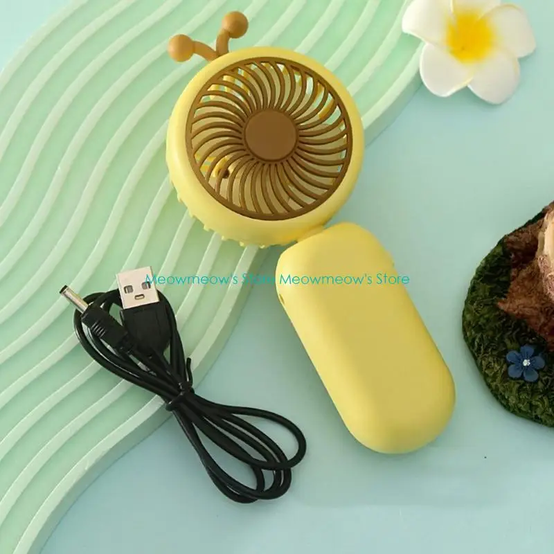 W91A 充電式ハンドヘルドミニファンハンドファン USB ファン家庭、オフィス、旅行用