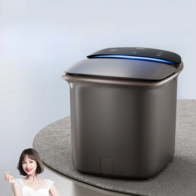 Sterilizing Electric Footbath: Automatic Massage Heated Constant Temperature Wellness Massager Therapeutic Spa Bucket.