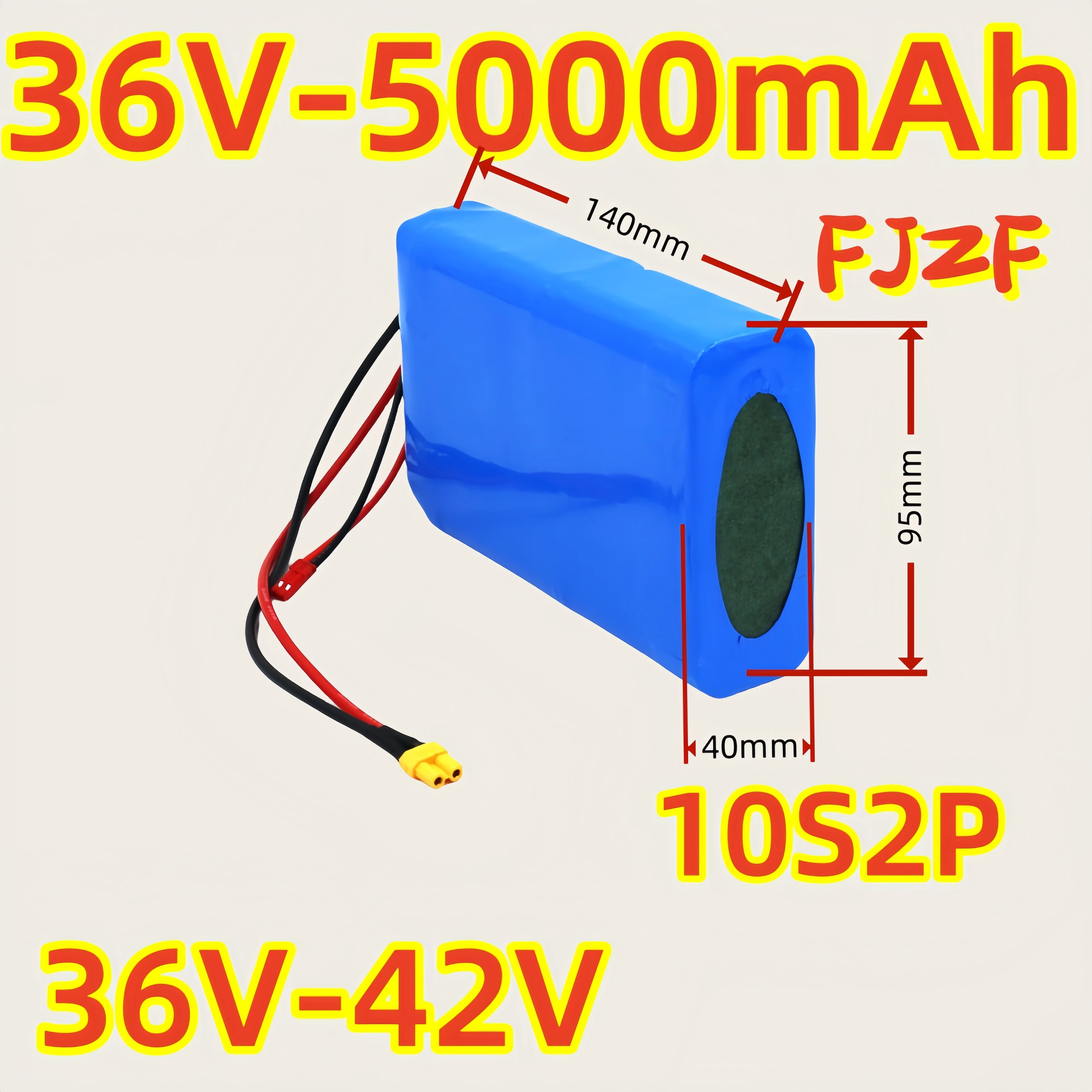10S2P FJZF 5Ah 5000 мАч 36 В аккумулятор для электрического скутера литиевый электрический скутер 500 Вт аккумулятор для электрического скутера 36 В 10s2p аккумулятор