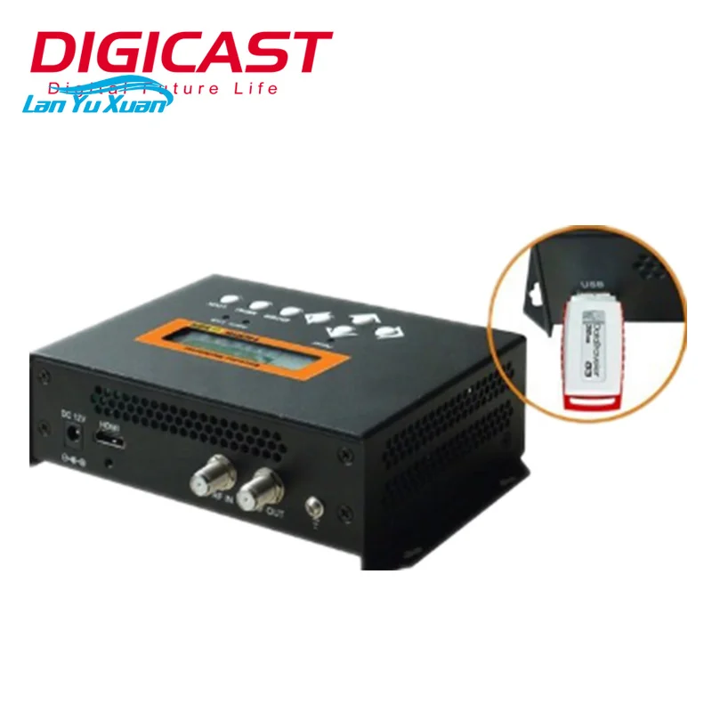 DMB-9591 AV modulator mini CVBS to Digital RF Modulator(DVB-T/C,ISDB-T,ATSC,DTMB) av rf modulator