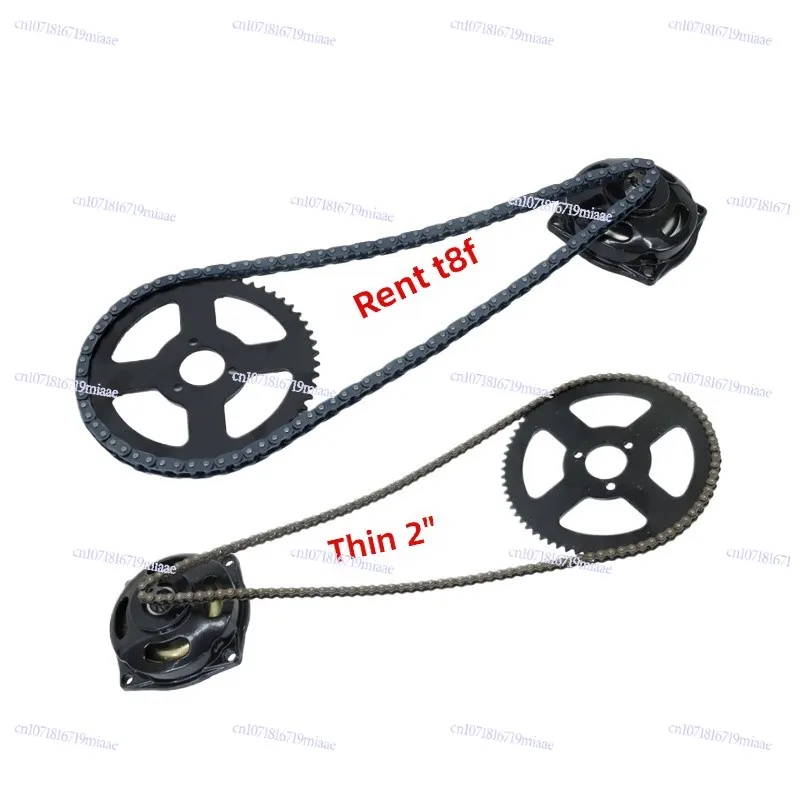 

47-49CC Mini Motorcycle Accessories, Small Sports Car Q Run Two-stroke Gearbox Gearbox 6-tooth 25H T8F