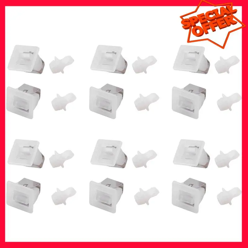 -ESTR 24 шт. Подходит для 306436 279570   Комплект дверных защелок сушильной машины, подходит для сушилки для одежды Whirlpool Kenmore