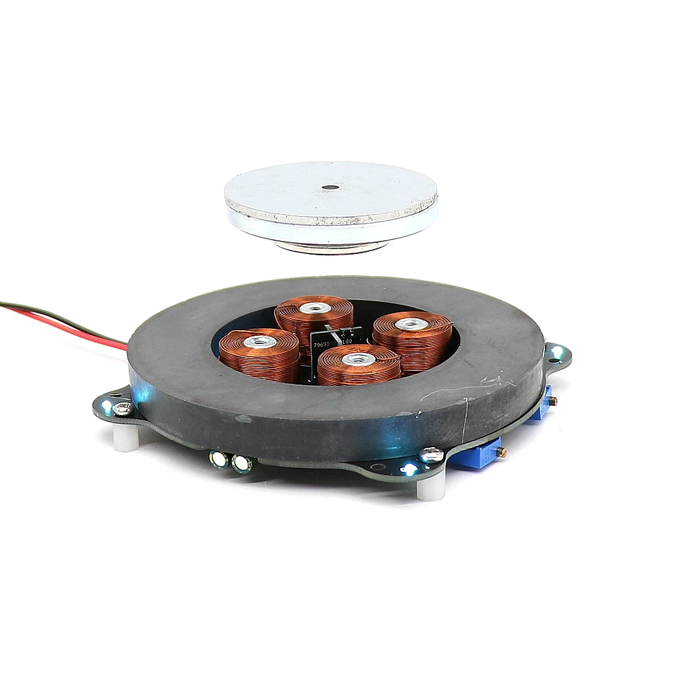 Magnetic Levitation Module With Power DIY Core Kit With LED Lamp Max Load-Bearing 500G Platform For Magnetic Levitation Machine