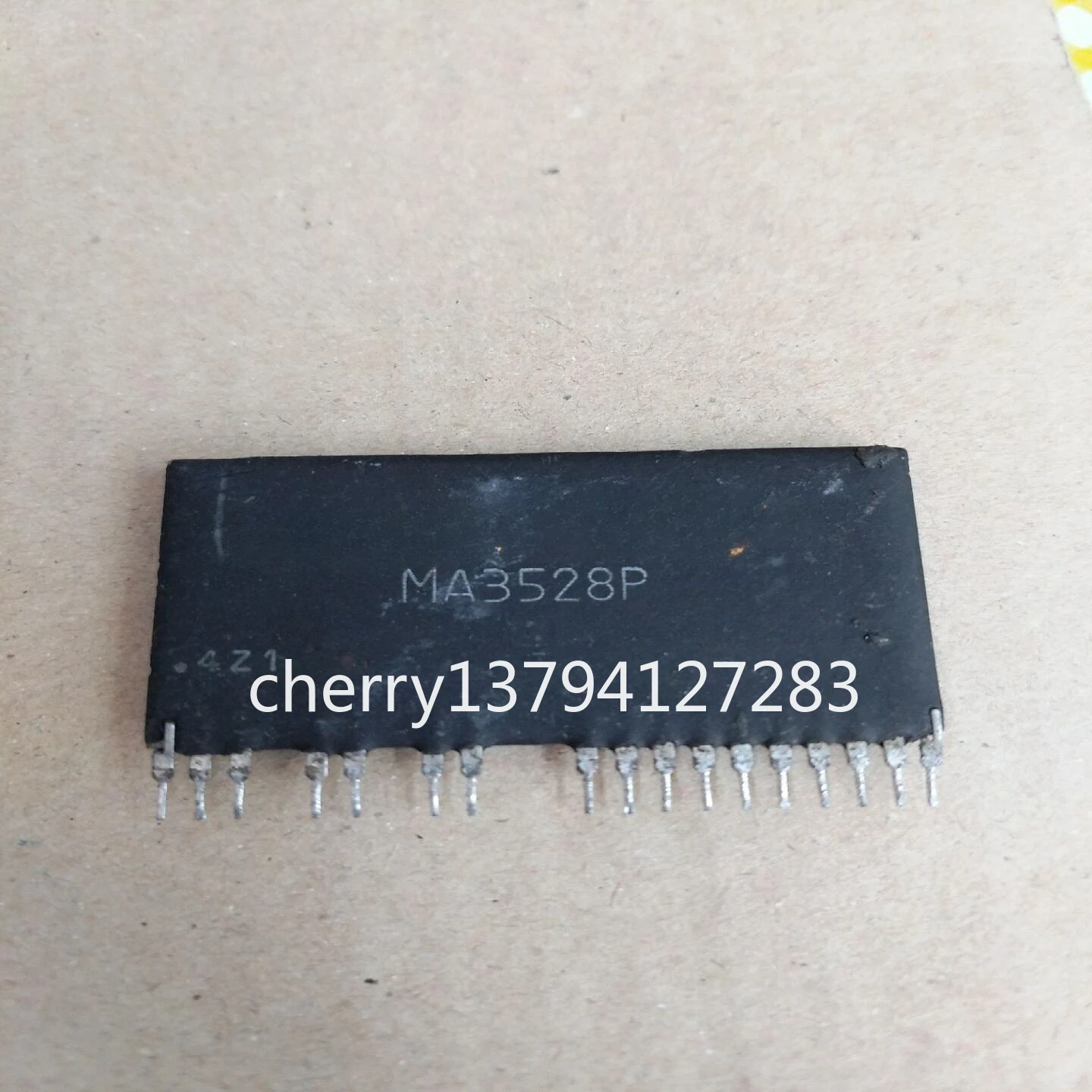

MA3528P (1 шт.) используется тестовый проход