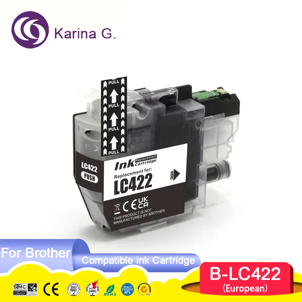 Standard capacity LC422 422 Compatible Ink Cartridge For Brother MFC-J5340DW MFC-J5345DW MFC-J5740DW MFC-J6540DW J6940DW Printer