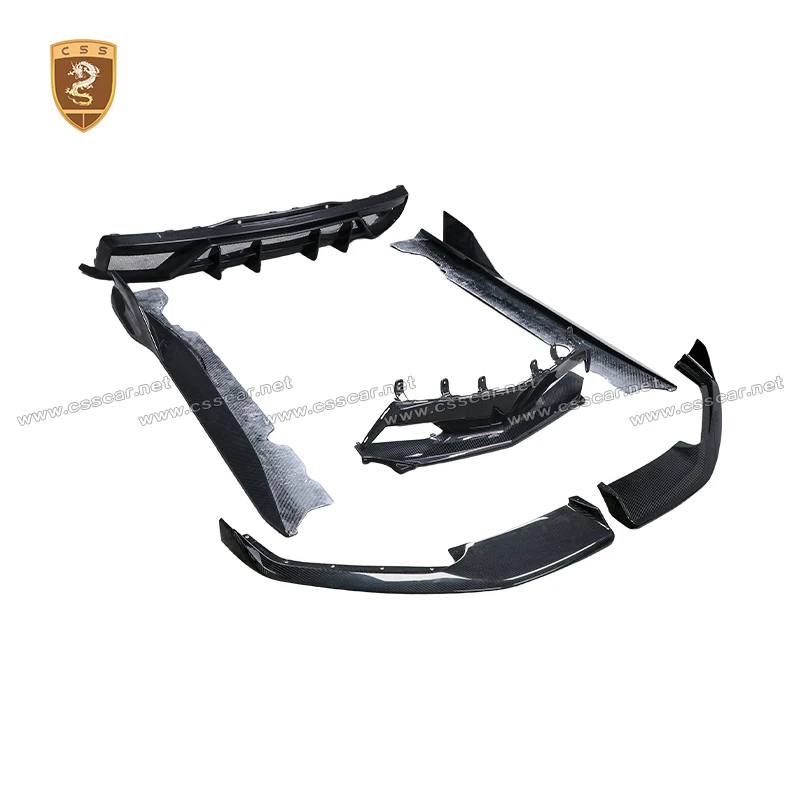 

New For Chevrolet Corvette C8 Performance Racing Car Bodykit Replace Adro Style Dry Carbon Front Rear Diffuser Auto Tuning Kits