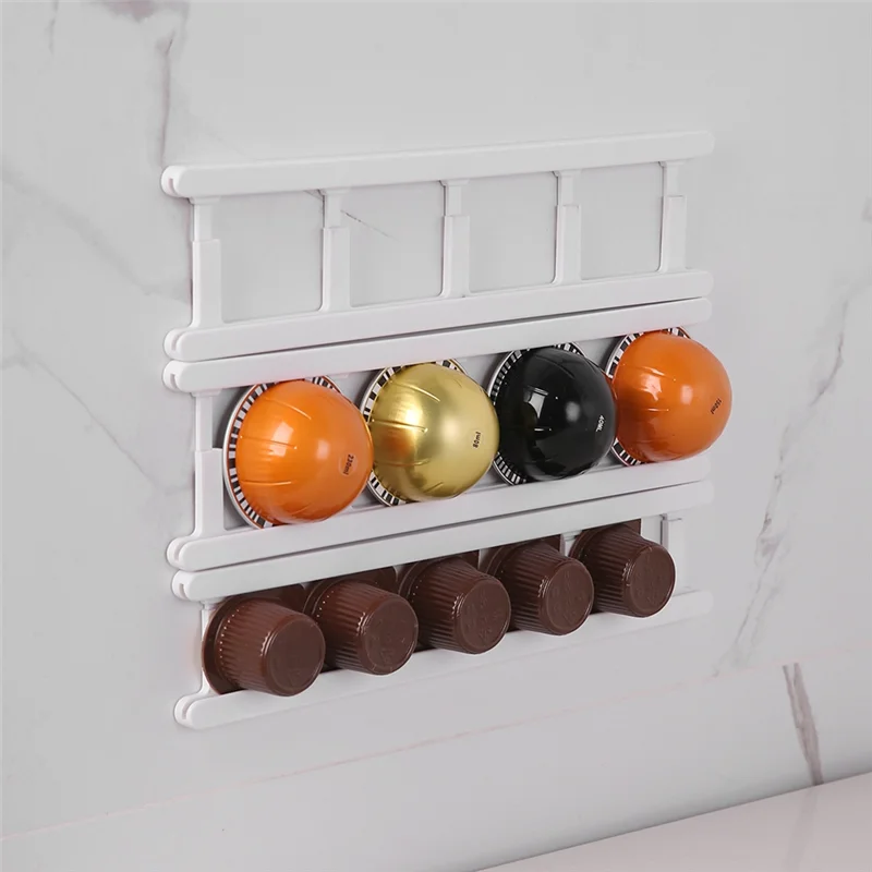 

MOPHE-Coffee Capsule Rack Coffee Pod Holder For Nespresso Vertuoline Coffee Pod Stands