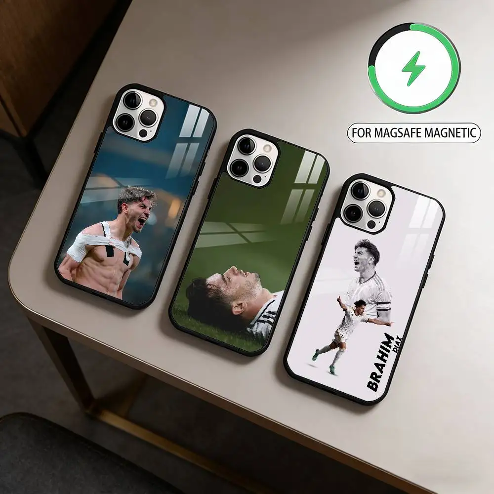 

B-Brahim-IM D-Diaz-AZ Phone Case For iPhone17,16,15,14,13,12,11 Plus,Pro Max Magnetic For Magsafe Wireless Charging