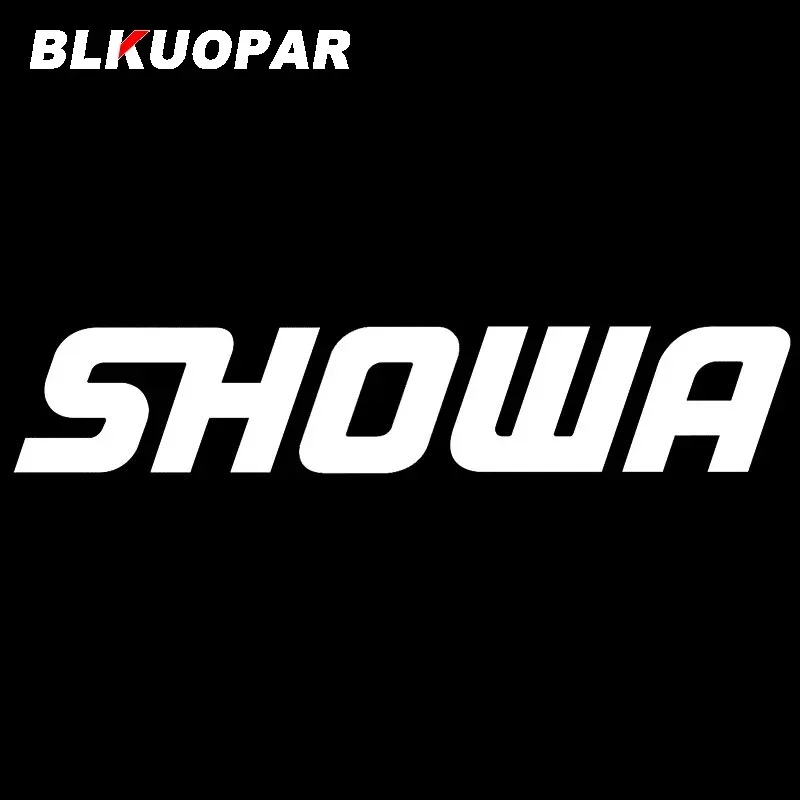 BLKUOPAR for Showa Car Stickers Personality Sunscreen Occlusion Scratch Decals Waterproof Creative Motorcycle Car Accessories