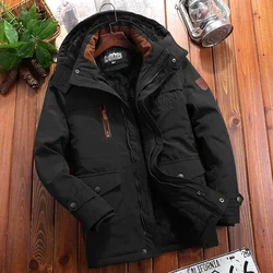 Bomber Jacket Camping Winter Parka Men Jackets Waterproof Men's Windbreaker Multi-pockets Luxury Brand Clothes New Coats & Coat