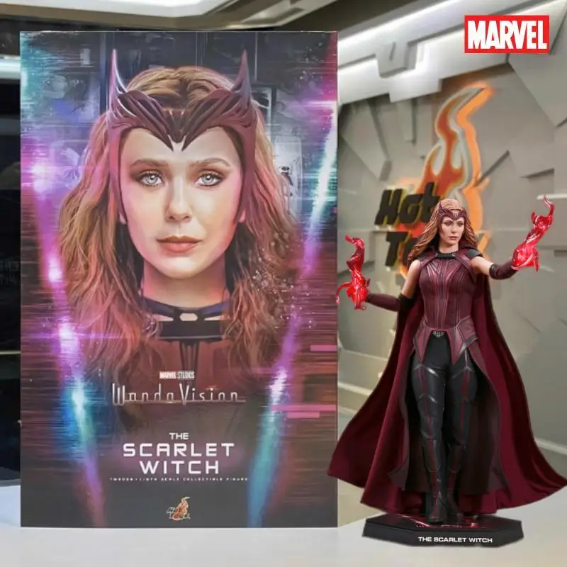 

Stock Original Hottoys TMS036 Scarlet Witch Wanda Vision Wanda Django Maximoff 1/6 Movable Sculpture Collectible Figure Model To