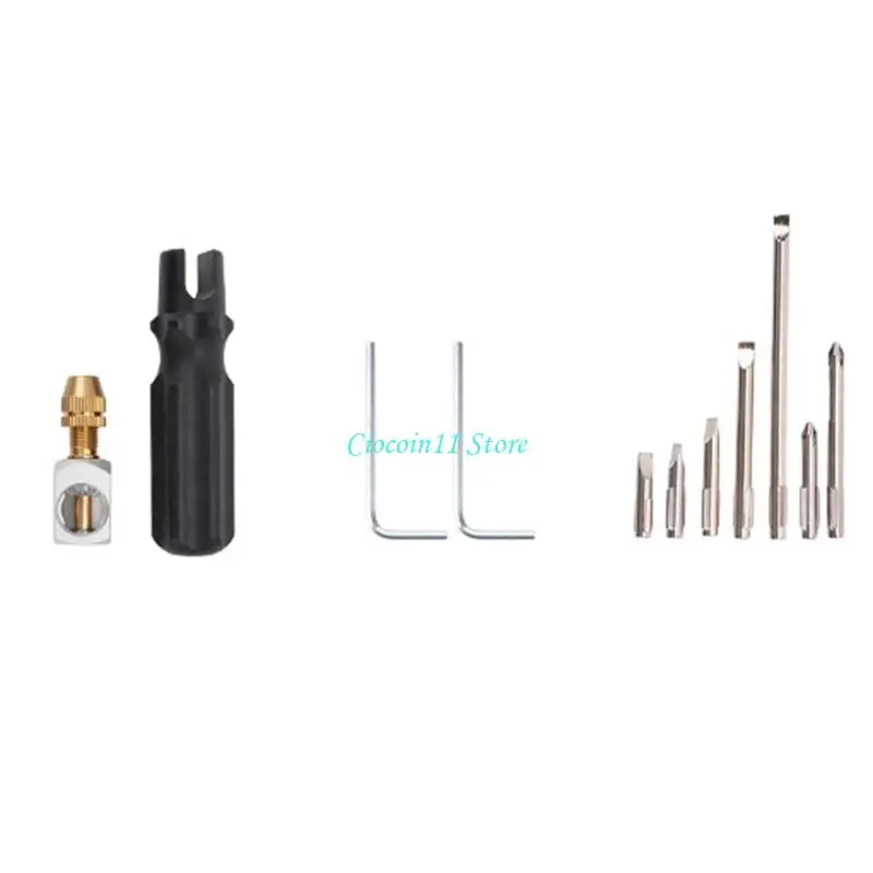 Y1UB Professional Motorcycle Carburetor Adjusting Device Featuring 90 Degree Gear Head