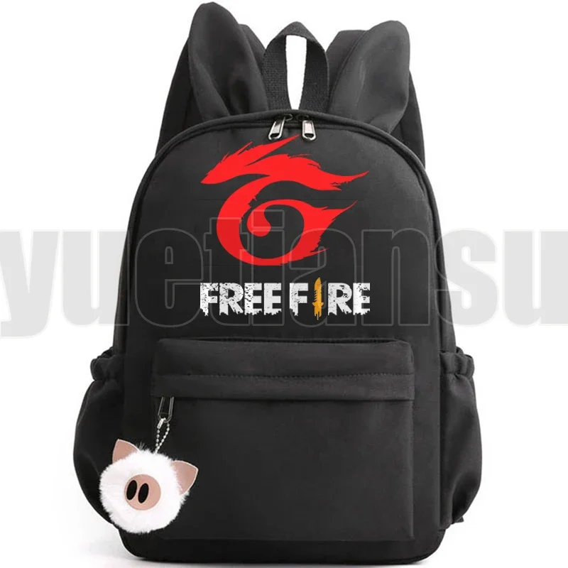 Game Free Fire Garena Roupa Angelical High Quality Backpacks Children Bookbag Women TravelBag Unisex Casual Mochila Schoolbags