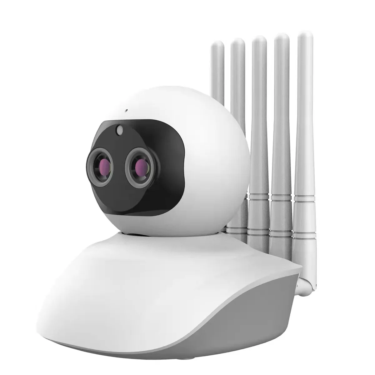 2MP 1080P Daul Lens IP Camera Far&Short Focal Wireless PTZ Home Security Intercom Baby Monitor