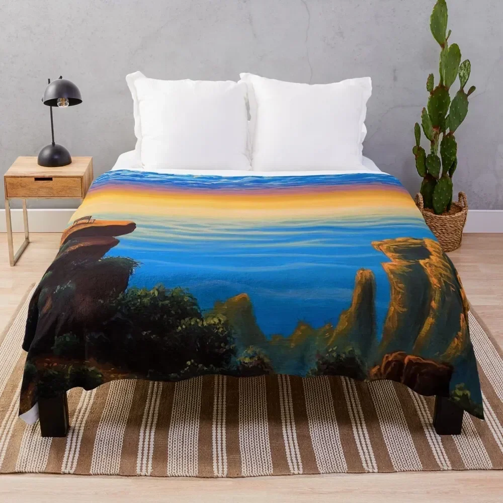 

Serenity Throw Blanket Modern Design Soft Blanket for Home Decor