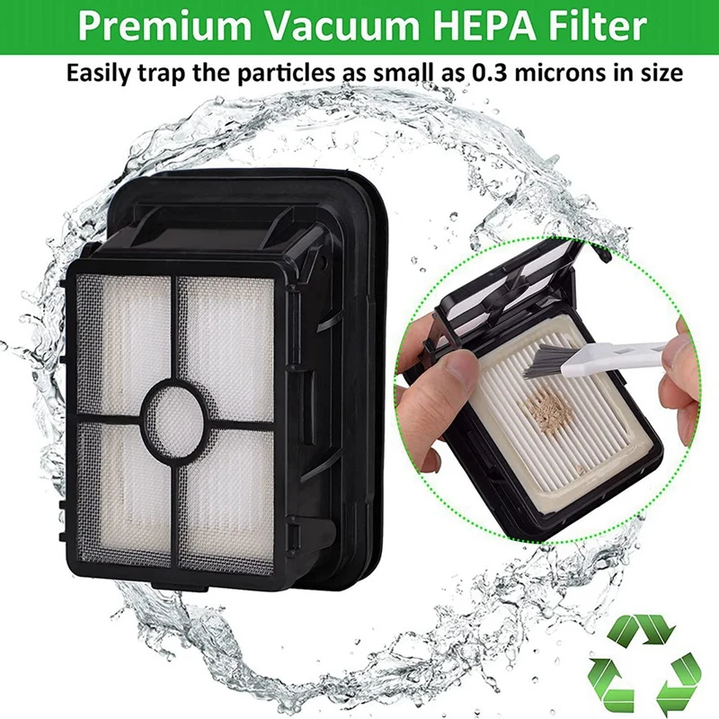 Replacement Roller Brush Hepa Filter For Bissell 1866 1868 1926 1785 Vacuum Cleaner Accessories Part 1613568&1608684