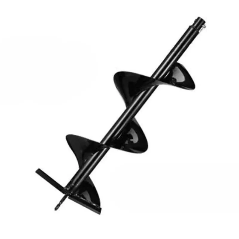 Ground drilling digging pit planting tree planting piling drilling drill bit alloy spiral universal drill bit