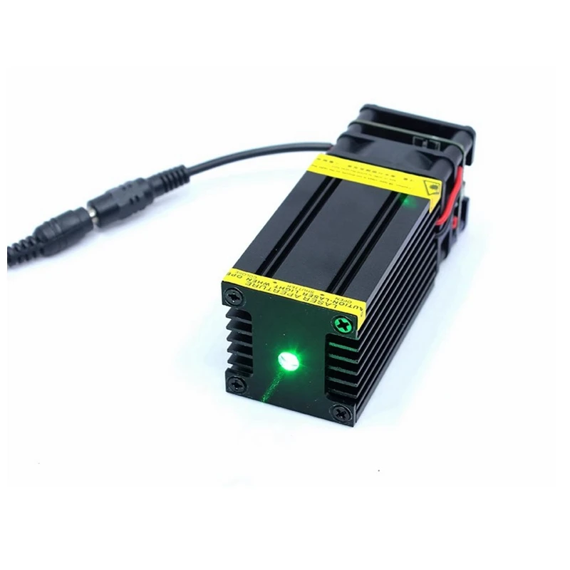 

520nm 3000mw-3W High Power Green Laser Module Bird Repelling Laser 12V PWM Laser Landmark Lamp