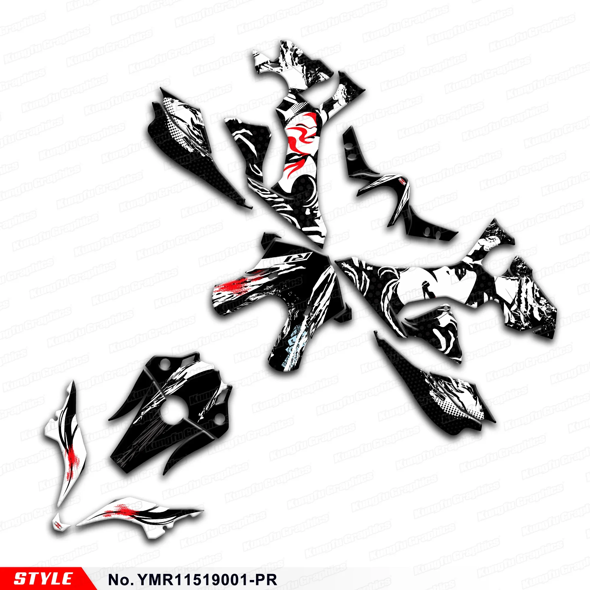 

Наклейки JY RACING, полные клейкие наклейки для Yamaha YZF R1 YZF-R1 2015 2016 2017 2018 2019, YMR11519001-PR