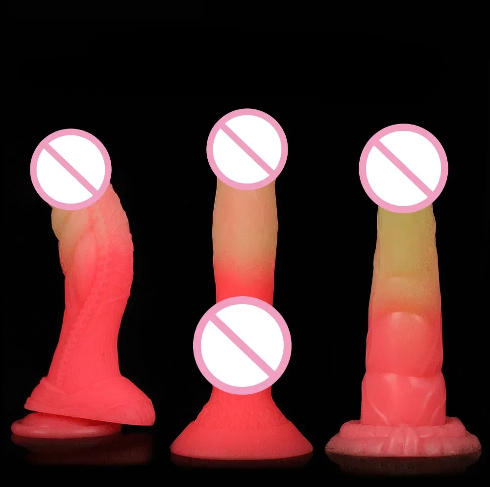 Colored Silicone Dildo Special Shape Female Masturbator G-spot Stimulator Vaginal Vibrator Female Sex Toys Adult Erotic Toys 18+