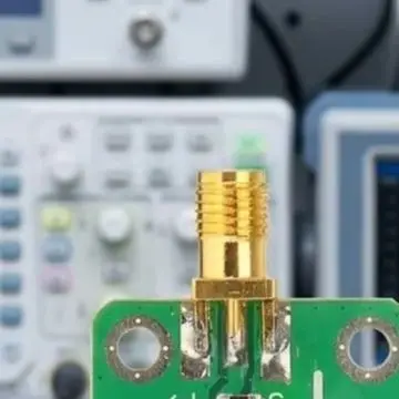 AD8313 Log Detector Module for RF Engineering Projects Analog Voltage Output 50 Ohm Interface 7-15V Supply 5x5x1cm PCB Board