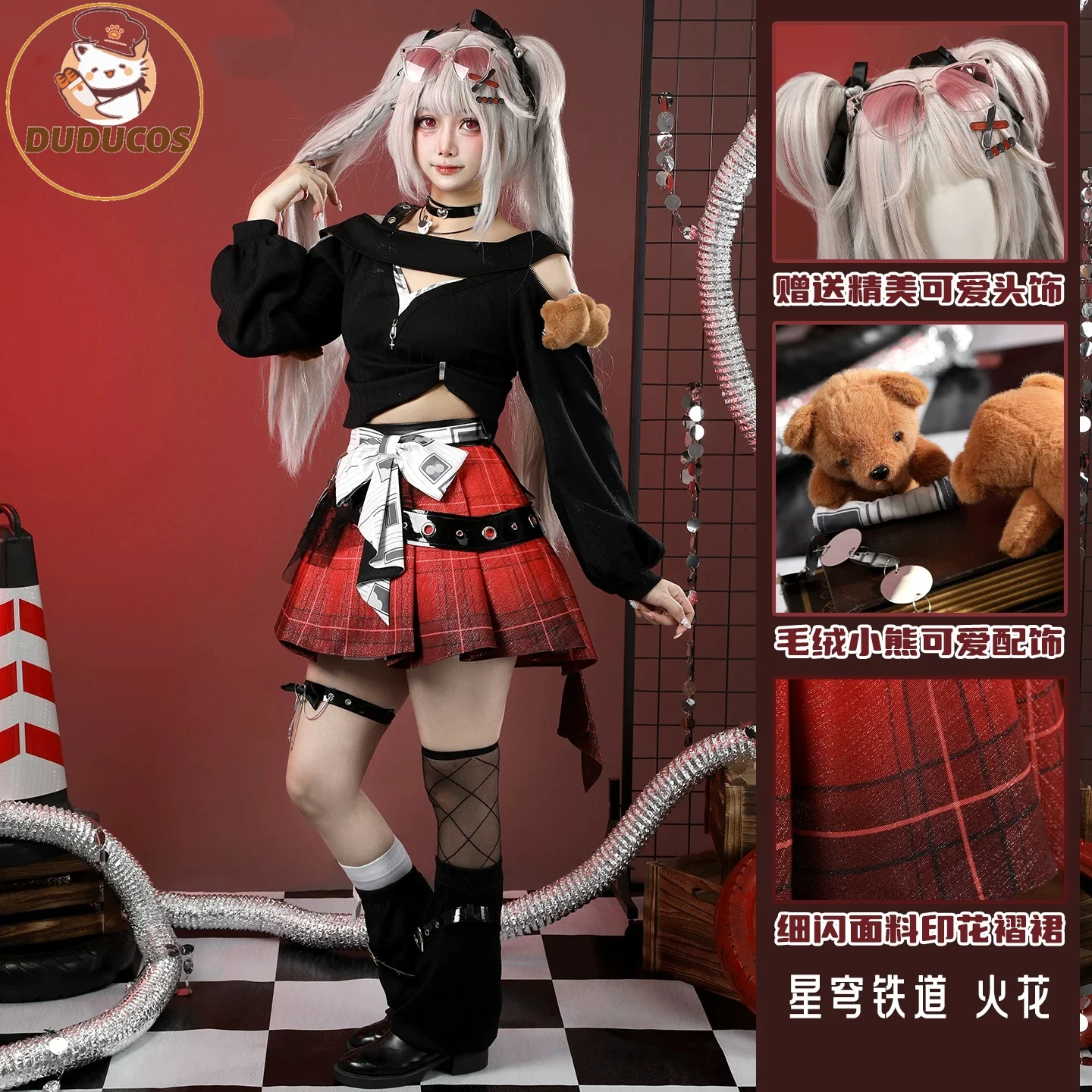 DOSTĘPNY Strój Cosplay Sparxie – Anime Cosplay Plus Size recenzja i cena
